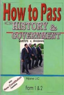 How To Pass 1 &amp; 2 History